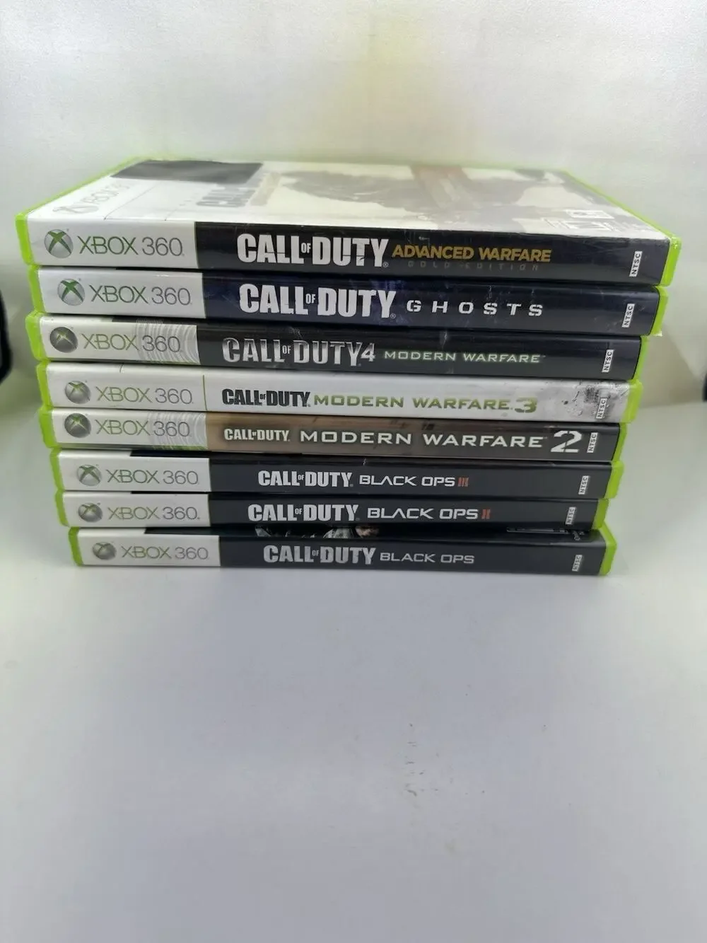 Xbox 360 Call of Duty Modern Warfare 1 2 3 Bundle Lot 8 Games Retro Vintage Game